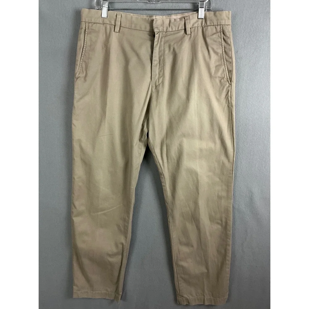 Banana Republic Pants‎ Men's 36 Emerson Chino Pants Khaki Cotton Casual